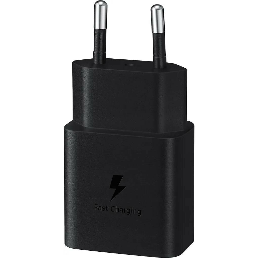 Зарядное устройство Samsung PD Adapter, 45Вт, с кабелем USB-C на USB-C (5A 1.8м), черный