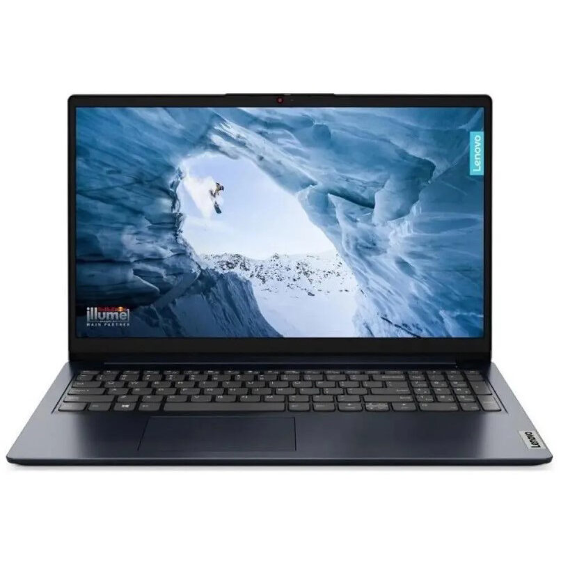 Ноутбук Lenovo IdeaPad 1 (82V700DMPS RU) 15.6" HD/Cel N4020/8Gb/256Gb SSD/VGA int/noOS/blue