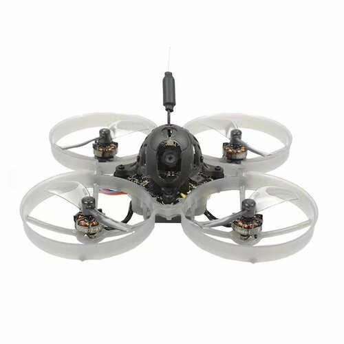 Радиоуправляемый квадрокоптер вуп Happymodel Mobula 7 1S 75 мм ELRS whoop fpv квадрокоптер mobula 7 1s elrs