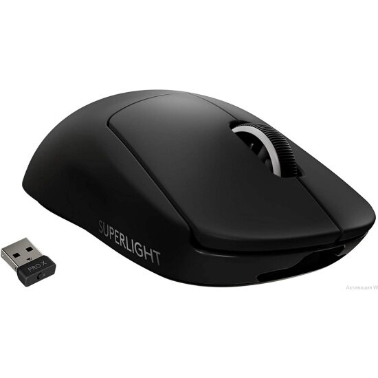 Мышь Logitech PRO Х Superlight Wireless Gaming Mouse Black (910-005882)