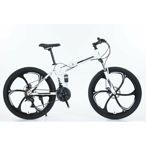 Складной велосипед VETRO , рама 17 дюймов, дисковые тормоза , 26 дюймов колеса, 21 скорости, взрослый, мужской и женский, рост 145-185 см