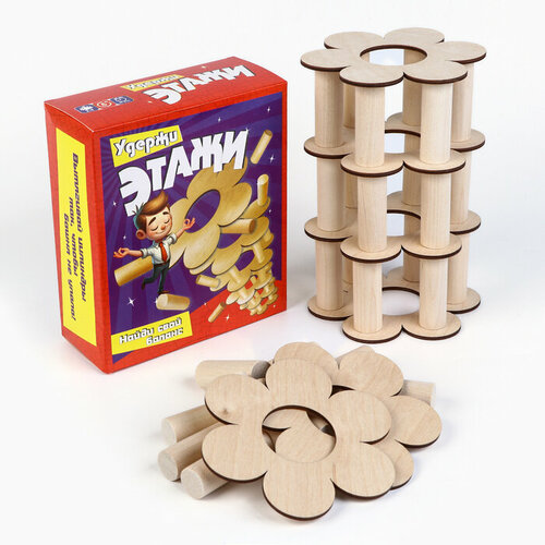 Падающая Башня Этажи 18х155х65 см 1328₽