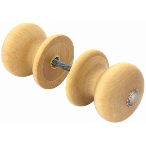 Дверная ручка PALLADIUM МС 2 деревянная светлая 199₽