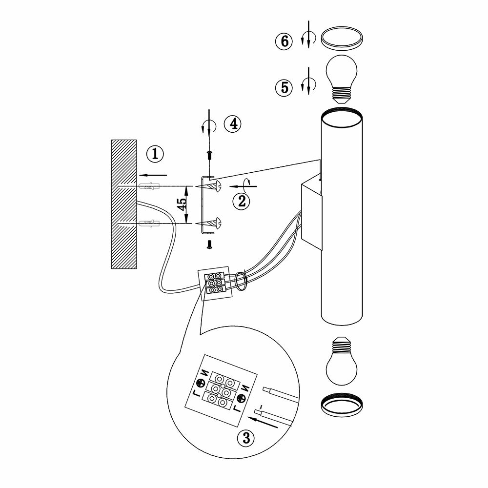 Настенный светильник Odeon Light DARIO - фото №11