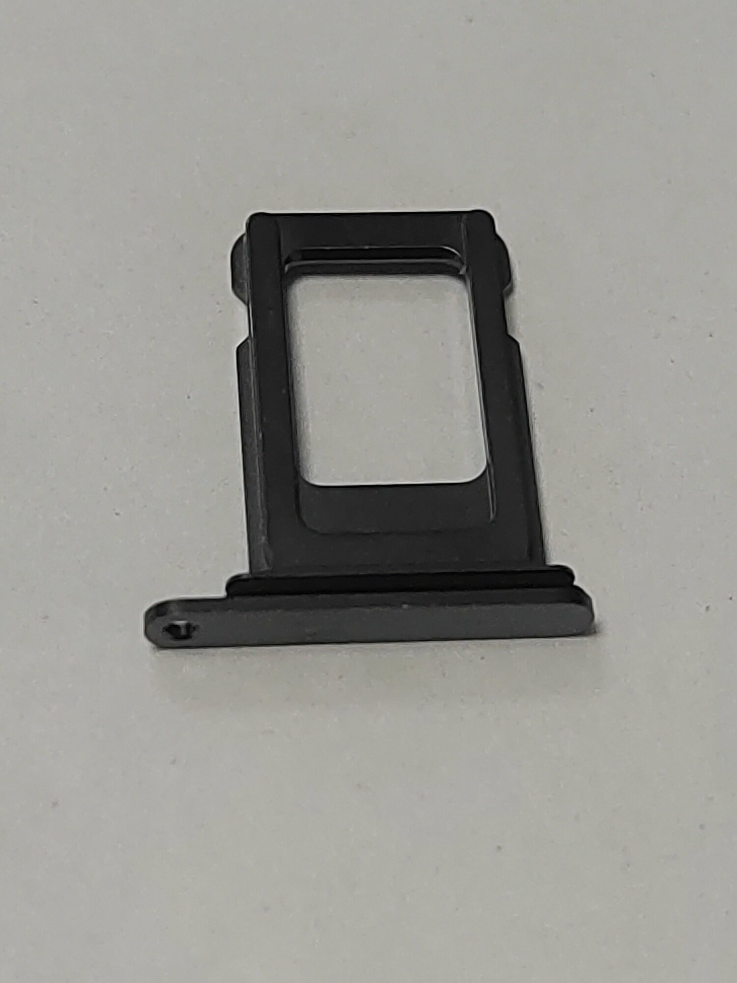 Сим лоток для iphone 12 pro черный — фото 1