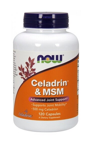 NOW Celadrin & MSM 500 mg (120 кап)