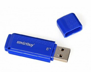 USB флеш (SMARTBUY (SB8GBDK-B) 8GB DOCK BLUE)