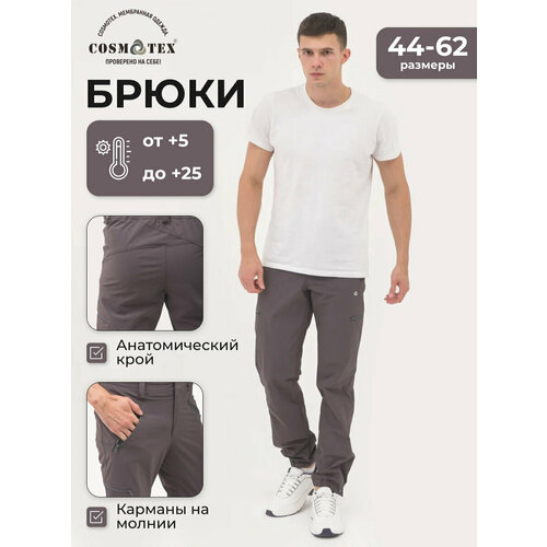 фото Брюки cosmotex, размер 60-62 182-188, графит