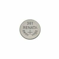 Часовая батарейка Renata 361 1.55V (SR721W) , 1шт.