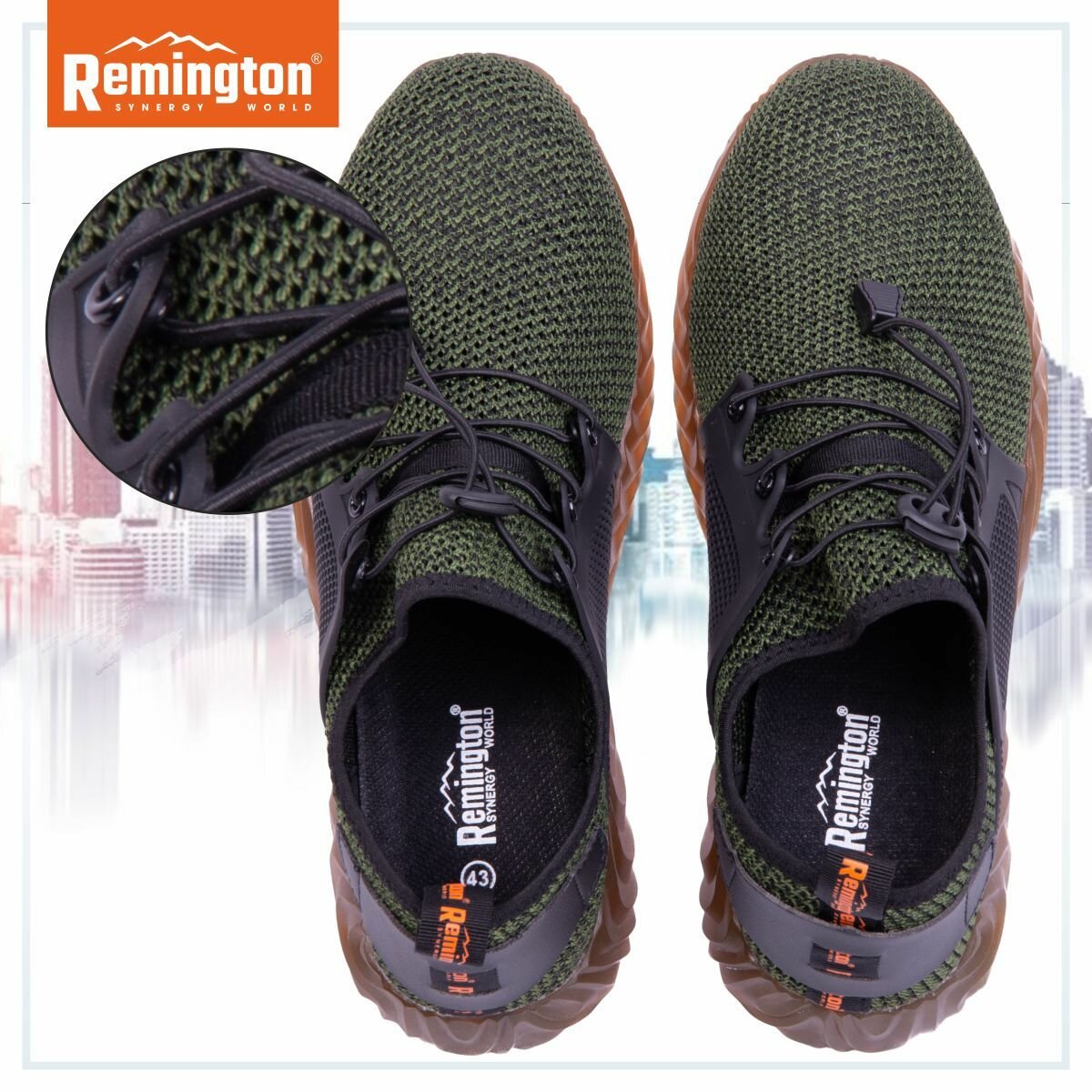 Ботинки Remington Boots Net Brown р. 40 RU0044-901
