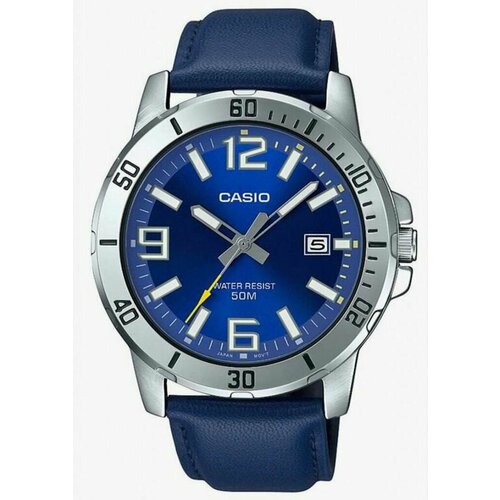 casio men watch mtp vd03l 5audf Наручные часы CASIO MTP-VD01L-2B, серебряный