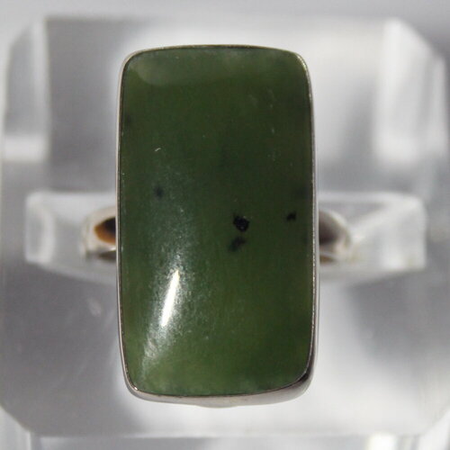 Кольцо True Stones, нефрит, размер 17, зеленый кольцо нефрит true stones