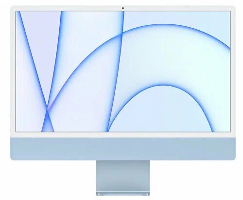 Моноблок Apple iMac 24" Retina 4.5K/2021/8-core М1 chip 8-core GPU/16GB/1TB SSD/Blue