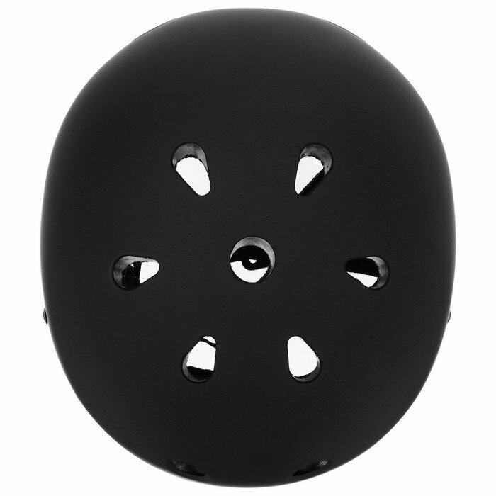 Шлем защитный, детский (обхват 55 см), цвет черный, с регулировкой 9326643