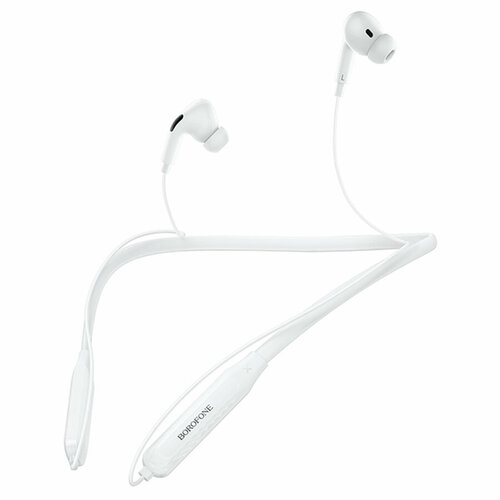 Беспроводные наушники BOROFONE BE45 Delightful Bluetooth 130 мАч белый 71200₽