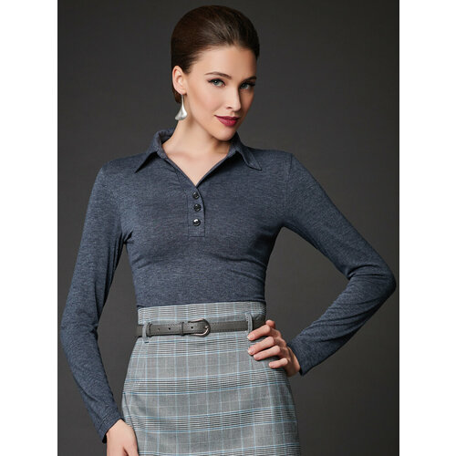 Блуза Арт-Деко, размер 164-84-92, серый блуза карамелли размер 164 84 синий