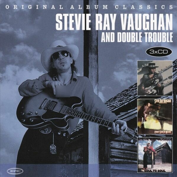 Stevie Ray Vaughan - Original Album Classics (3CD) 2013 Papersleeves In Case Аудио диск