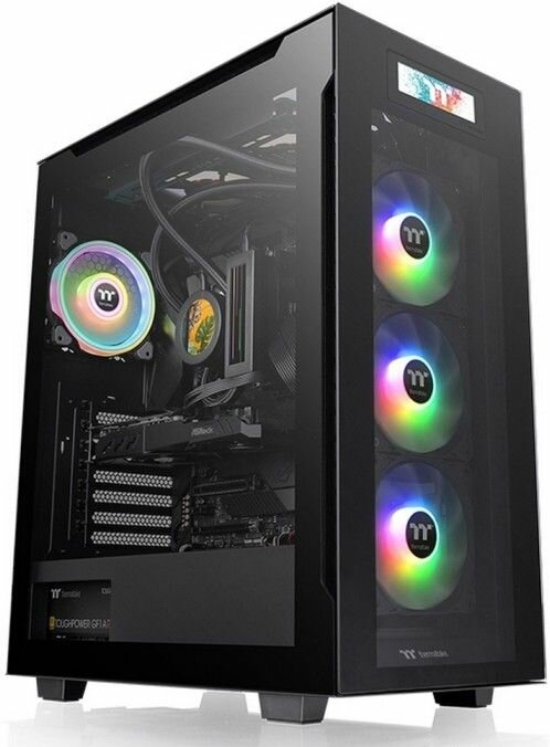 Корпус ATX Thermaltake Divider 550 TG Ultra, Midi-Tower, без БП, черный ca-1t7-00m1wn-00