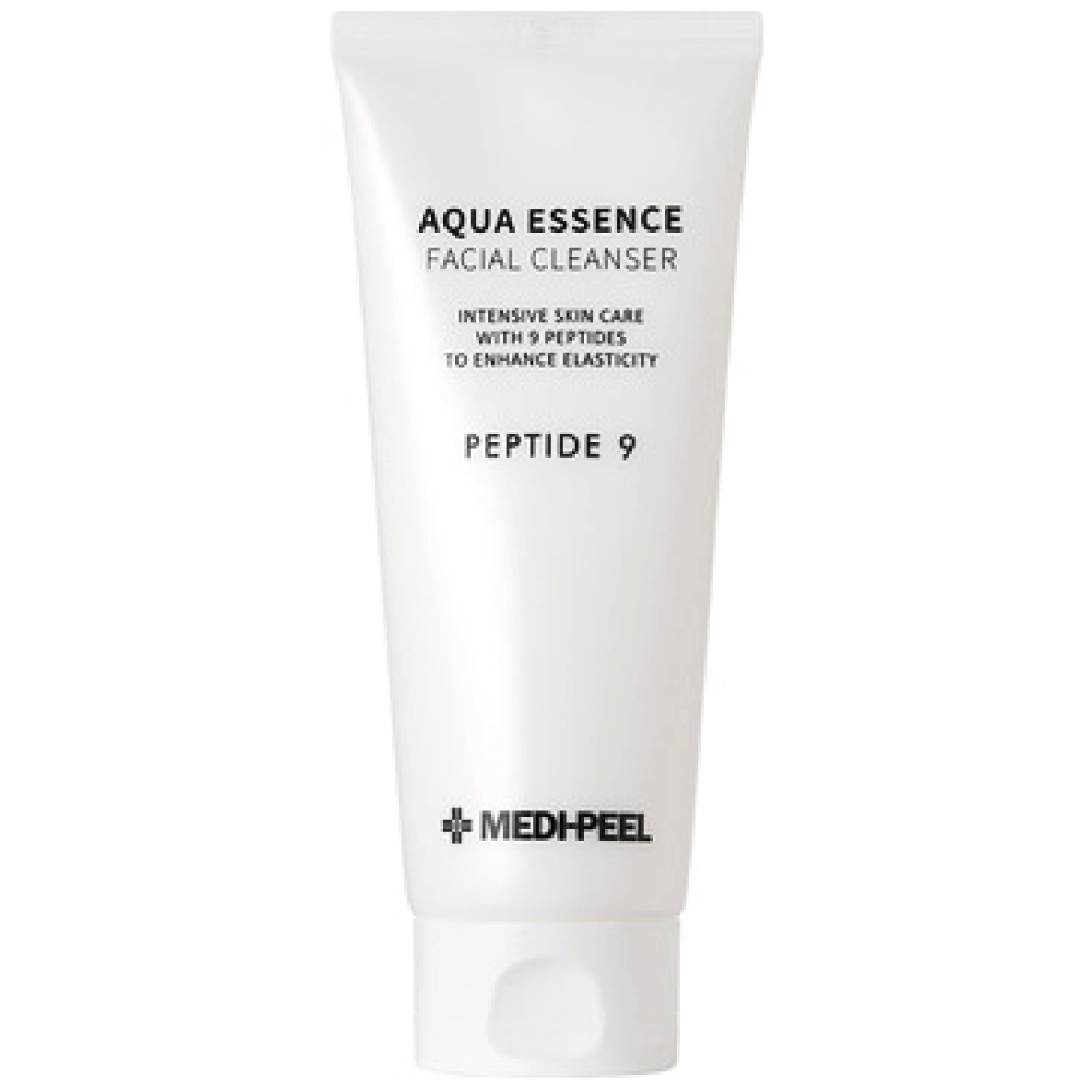 Укрепляющая пенка с комплексом пептидов MEDI-PEEL Peptide 9 Aqua Essence Facial Cleanser, 150 мл