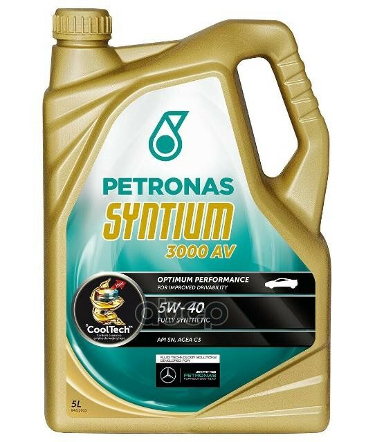PETRONAS Масло Моторное Petronas Syntium 3000 Av 5W-40 5L
