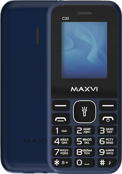 Сотовый телефон Maxvi C30 blue