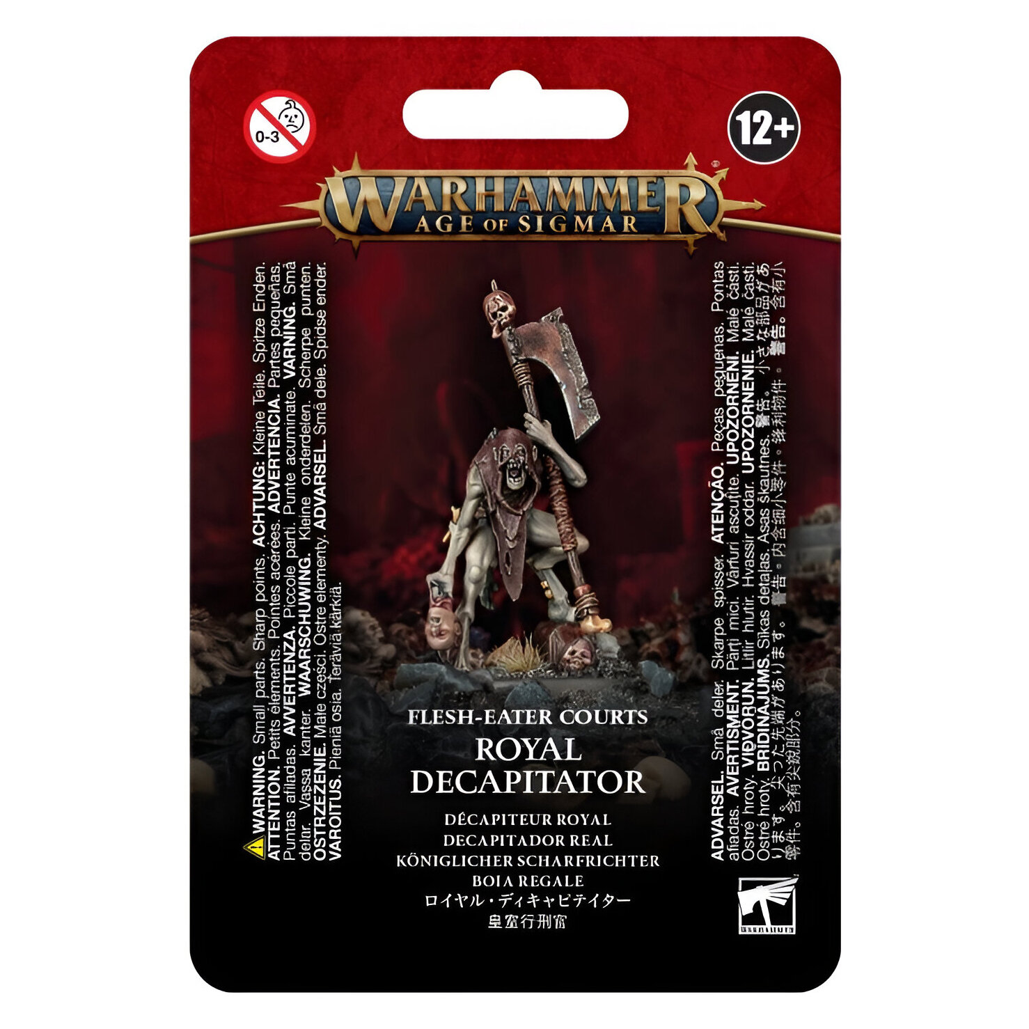 Миниатюры для настольной игры Games Workshop Warhammer Age of Sigmar: Flesh-Eater Courts - Royal Decapitator 91-69
