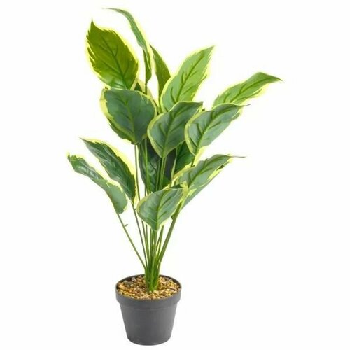 Растение искусственное Plant claims Croton lake 11374 в кашпо 65x70x70см 1595₽
