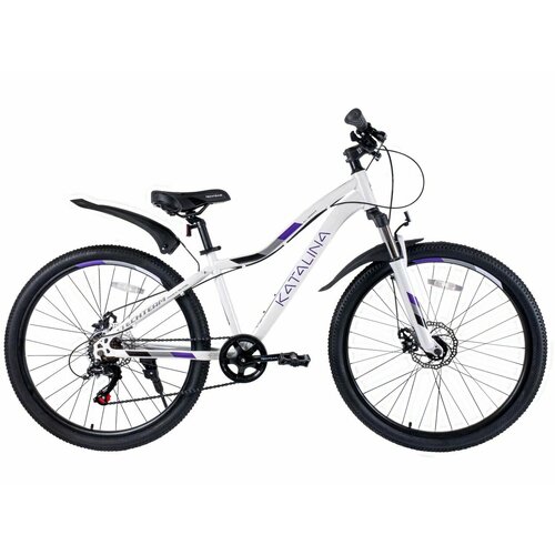 Велосипед Katalina 24х13 белый 23510₽