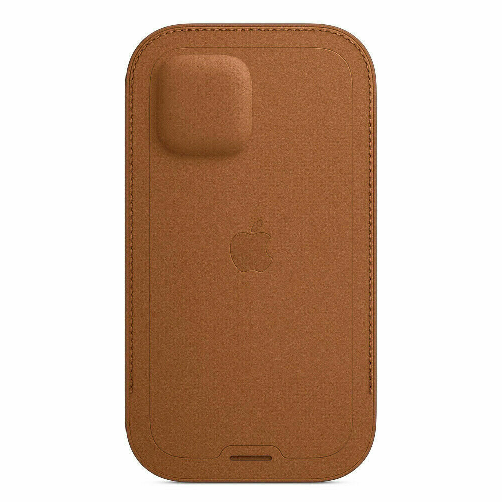 Чехол-накладка Apple Leather Sleeve with MagSafe Pink Citrus для iPhone 12 Pro Max MHYF3ZE/A, Кожа, Розовый - фото №6