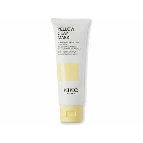 Питательная и осветляющая маска для лица KIKO MILANO YELLOW CLAY MASK