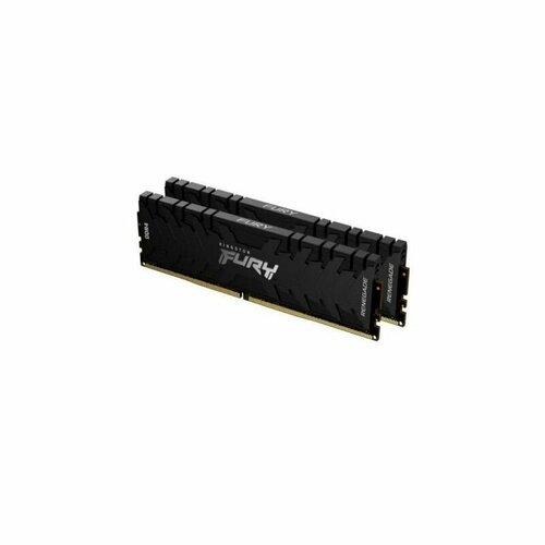 Оперативная память Kingston Память оперативная/ 32GB3200MT/s DDR4 CL16DIMM (Kit of 2)1Gx8 FURYRenegadeBlack model kit resin kit avatars of war 28309 marauder warlord