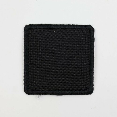 Термоаппликация Квадрат 5 5 см цвет чёрный 382₽