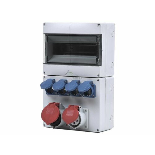 CEE-Socket комбинированное настенное крепление IP44 STV 1224-S 113631₽