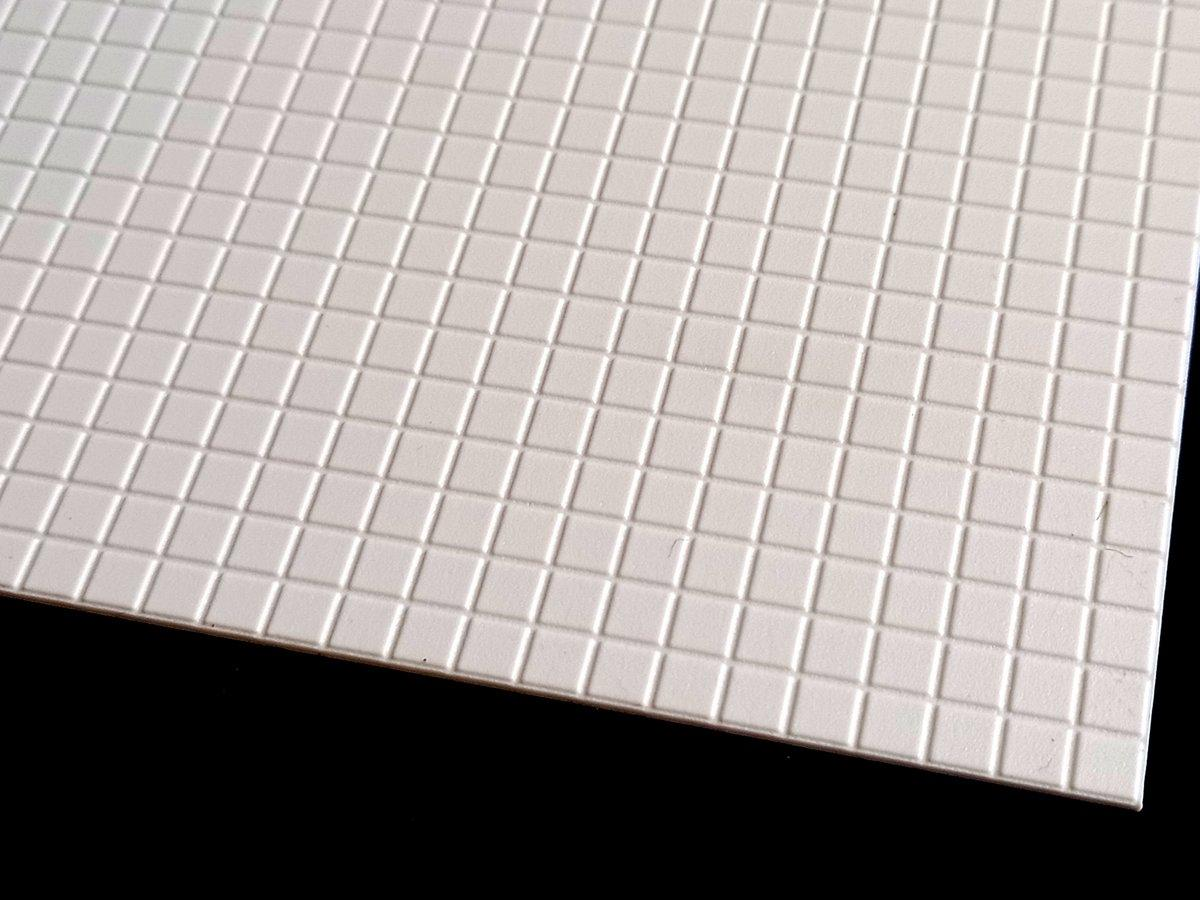 фото Объемная текстура тротуарной плитки, ABS-пластик, (длина 435 мм, ширина 300 мм)