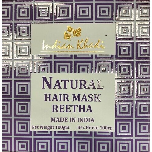 Natural Hair Mask REETHA Indian Khadi рита аритха натуральная маска для волос Индиан Кхади 100 г 510₽