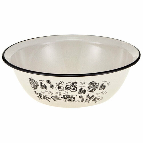 Миска hitt графика 227см 15л эмал сталь 1533₽