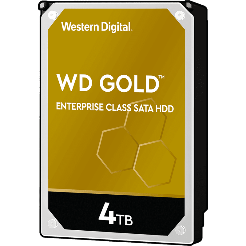Жесткий диск/ HDD WD SATA3 4Tb Gold 7200 128mb 1 year warranty (replacement WD4003FRYZ)