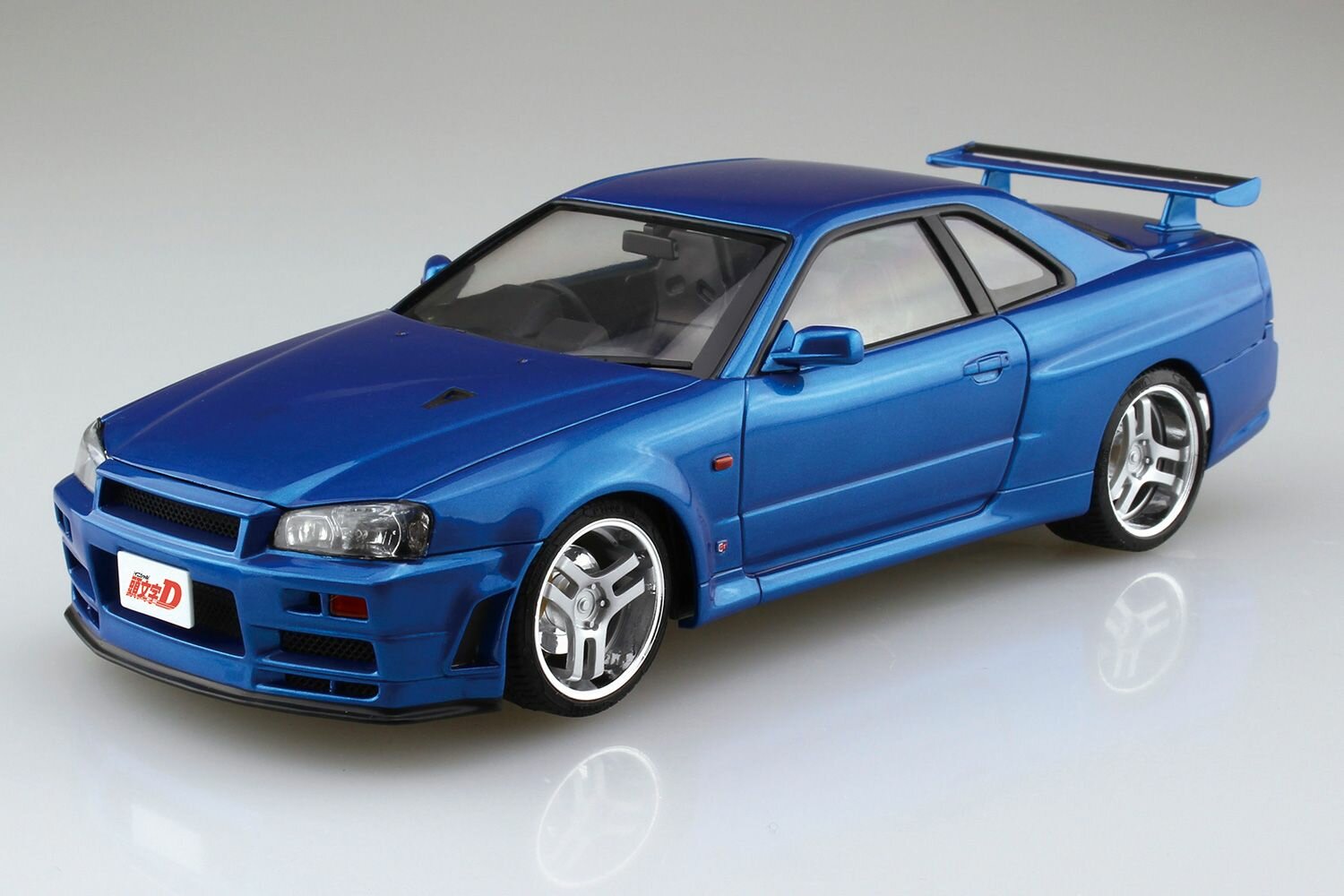 Aoshima 9 Сборная модель Skyline GT-R BNR34 Hosino Kozo, 1/24