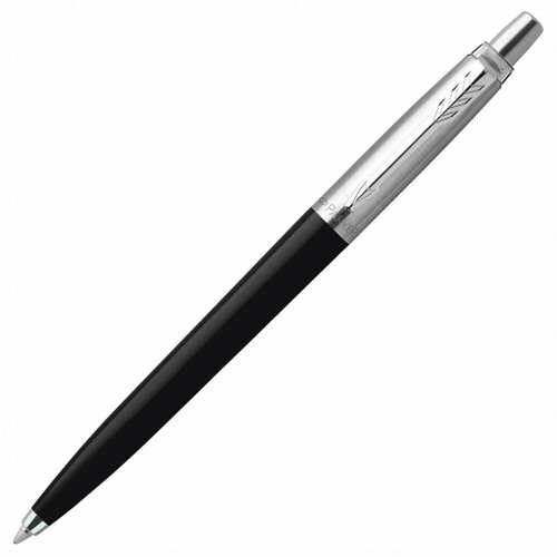 ручка parker rg0033010 комплект 2 шт Ручка шариковая PARKER Jotter Orig Black, корпус черный, детали нержавеющая сталь, синяя, RG0033010 упаковка 2 шт.