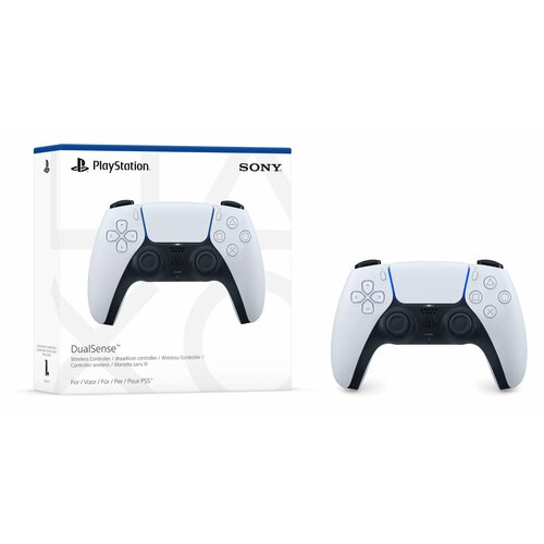 Геймпад DualSense Wireless Controller для PS5, белый Новый playstation 5 dualsense wireless controller white