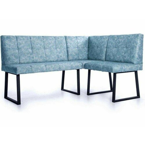 Реал модульный угловой диван ЛагунаЧерный муар 39396₽