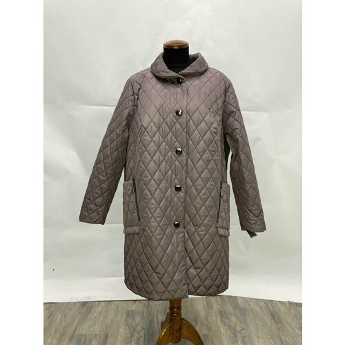 Пальто Karmelstyle, размер 68, коричневый