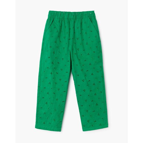Брюки Gloria Jeans, размер 4-5л/110 (30), зеленый