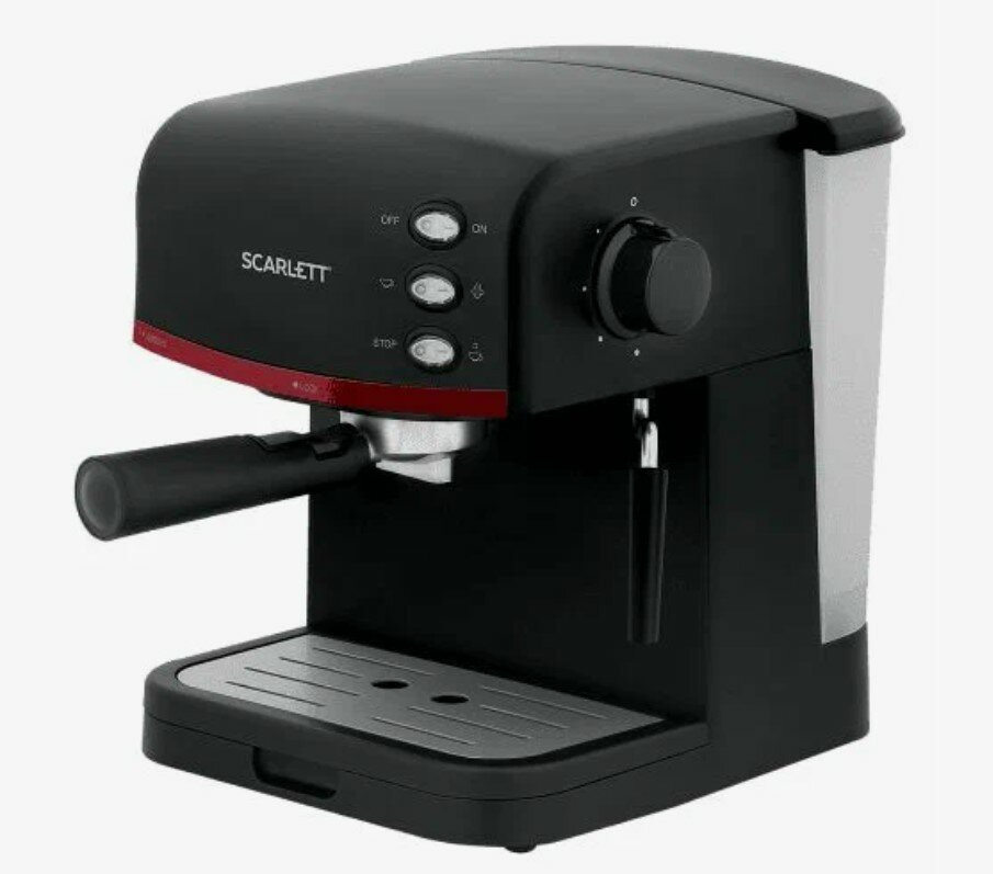 Кофеварка рожковая Scarlett SC-CM33017, черный