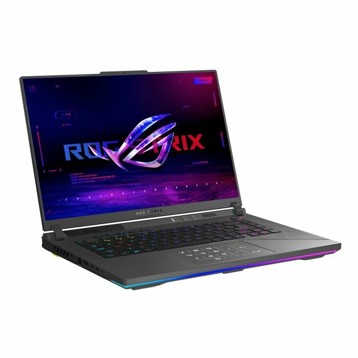 Ноутбук ASUS ROG Strix G16 G614JU-N4098 16 (2560x1600) IPS 240Гц/Intel Core i7-13650HX/16ГБ DDR5/1ТБ SSD/GeForce RTX 4050 6ГБ/Без ОС серый (90NR0CC1-M008W0)