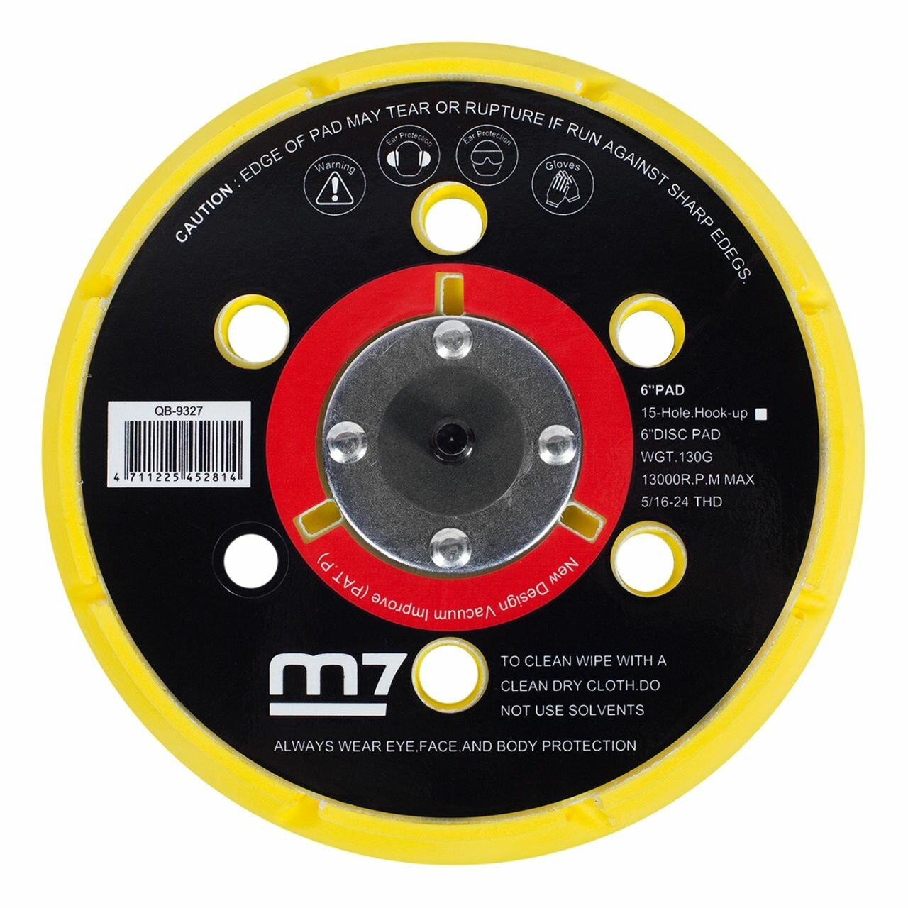 MIGHTY SEVEN Сменная подошва 150 мм для пневматической орбитальной шлифмашинки 681