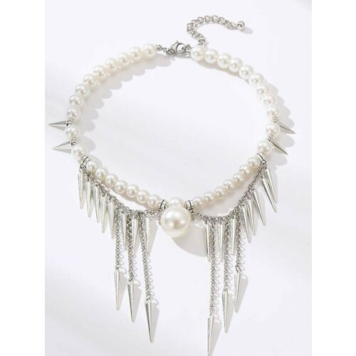 Чокер, белый