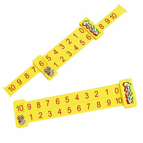 Линейка Каляка-Маляка арифметическая Счет до 20 раздвижная 405₽