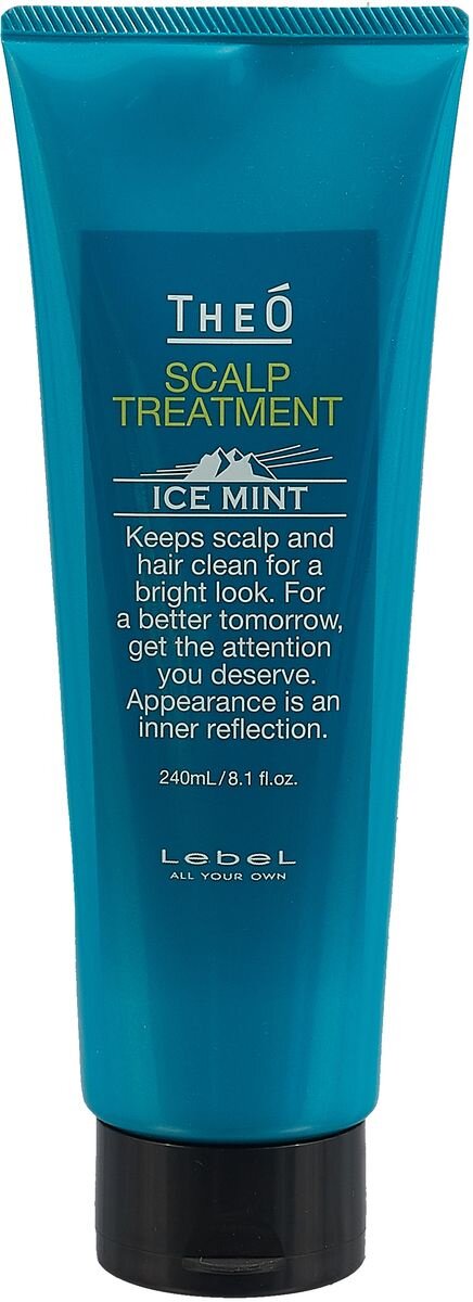 Lebel TheO Scalp Treatment Ice Mint Крем-уход для кожи головы и волос, 240 мл