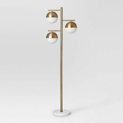 Торшер Geneva Glass Floor Lamp Triple 85502-22 41.114-0